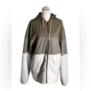 Weatherproof men’s full zip Rain Slicker jacket Size Medium